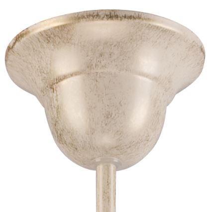 Brilagi - LED luster na lancu ANTICO 3xE27/60W/230V 3000K bijela patina