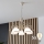 Brilagi - LED luster na lancu ANTICO 5xE27/60W/230V 3000K bijela patina