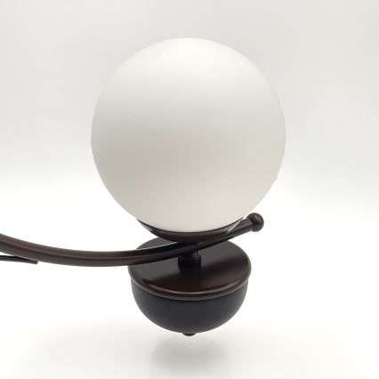 Brilagi - LED Luster na lancu COTTAGE 3xG9/40W/230V hrast/bijela