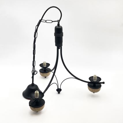 Brilagi - LED luster na lancu COTTAGE 3xG9/40W/230V hrast/bijela