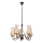 Brilagi - LED Luster na lancu COTTAGE 5xE14/40W/230V smeđa