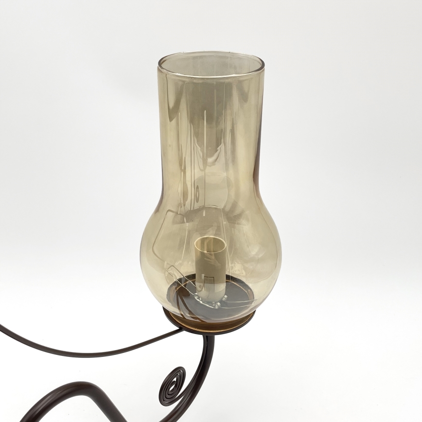 Brilagi - LED Luster na lancu COTTAGE 5xE14/40W/230V smeđa