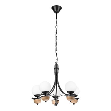 Brilagi - LED Luster na lancu COTTAGE 5xG9/40W/230V bukva/bijela
