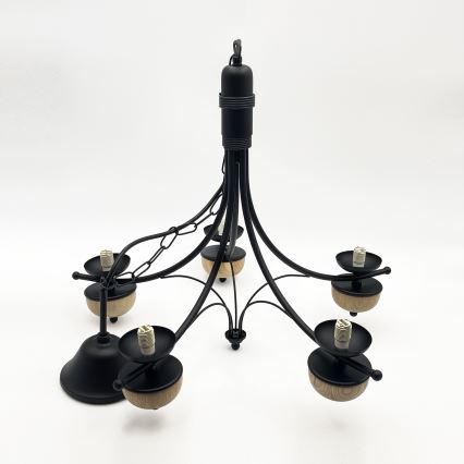 Brilagi - LED Luster na lancu COTTAGE 5xG9/40W/230V bukva/bijela