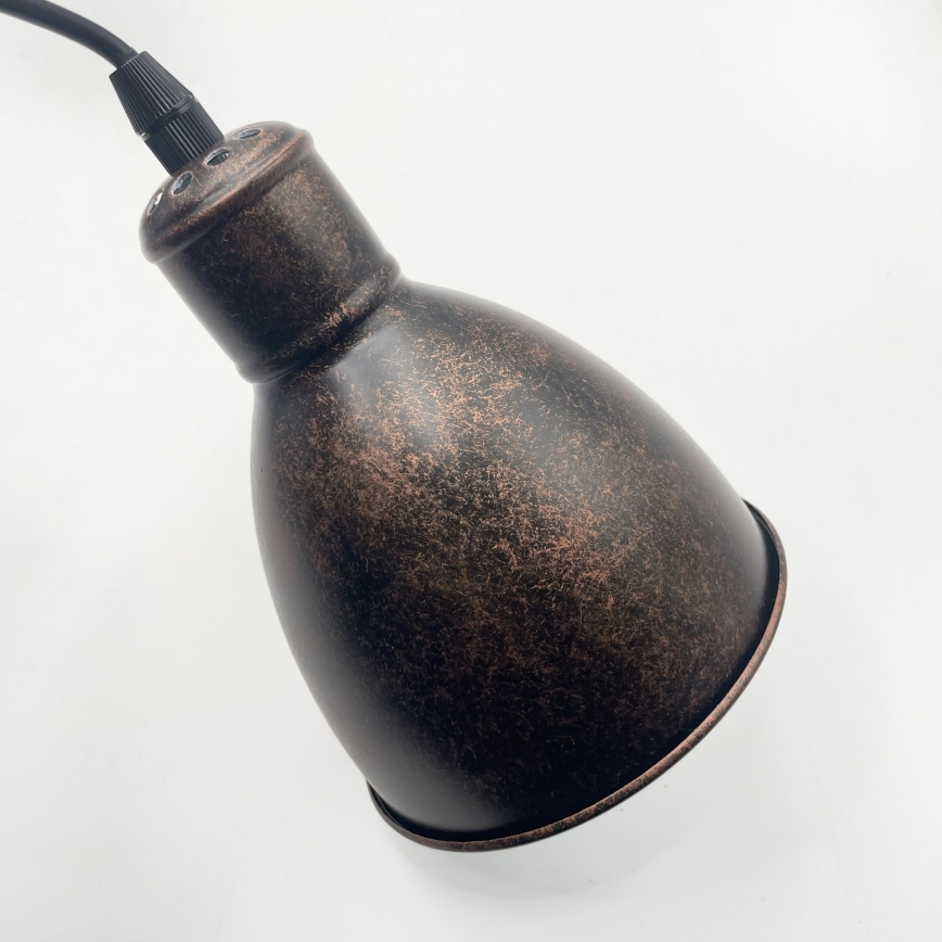 Brilagi - LED luster na lanku RIDDY 4xE27/60W/230V bakrena/patina