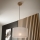Brilagi - LED Luster na sajli ANTHONY 1xE27/60W/230V hrast/bijela