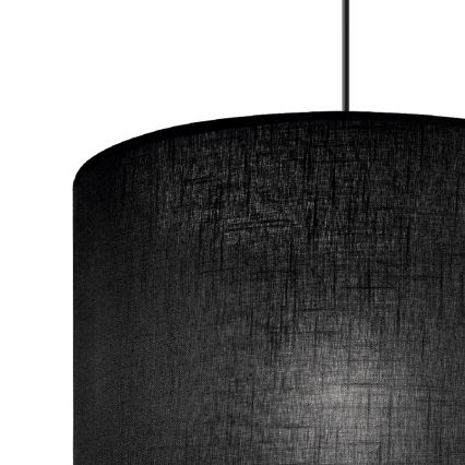 Brilagi - LED Luster na sajli ANTHONY 1xE27/60W/230V hrast/crna