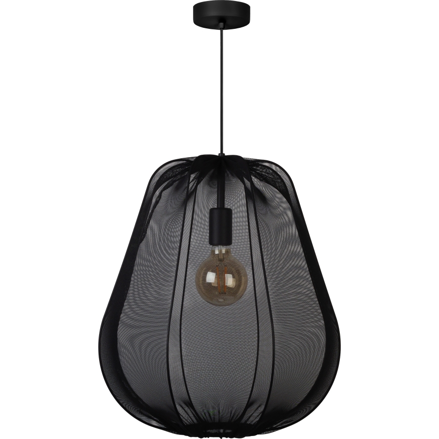 Brilagi - LED luster na sajli ARVEN 1xE27/8W/230V, promjer 37 cm, crni