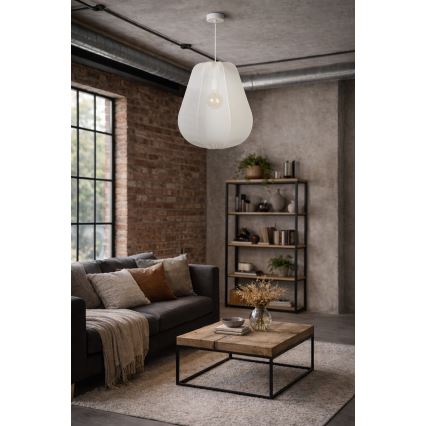 Brilagi - LED luster na sajli ARVEN 1xE27/8W/230V Ø 37 cm bijela