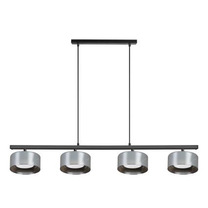 Brilagi - LED Luster na sajli AURA LUX 4xGX53/30W/230V crna/zadimljena