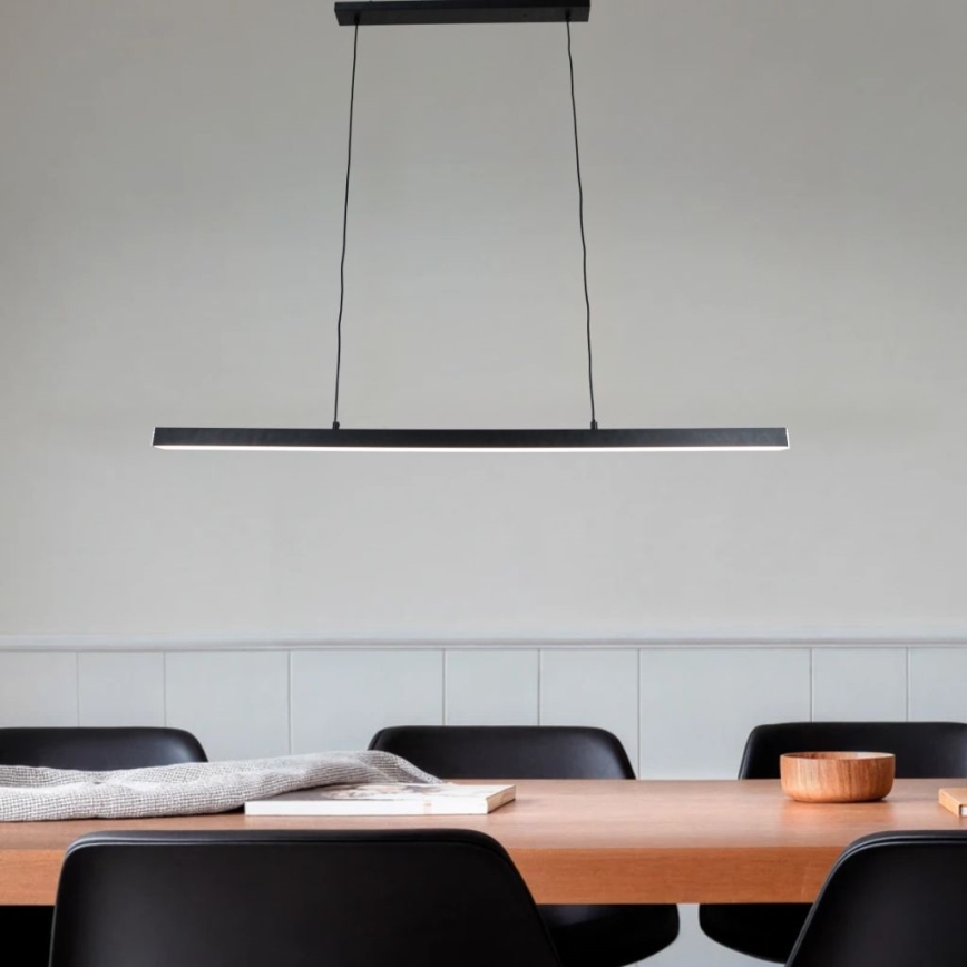 Brilagi - LED luster na sajli AXIS LED/30W/230V 120 cm crna