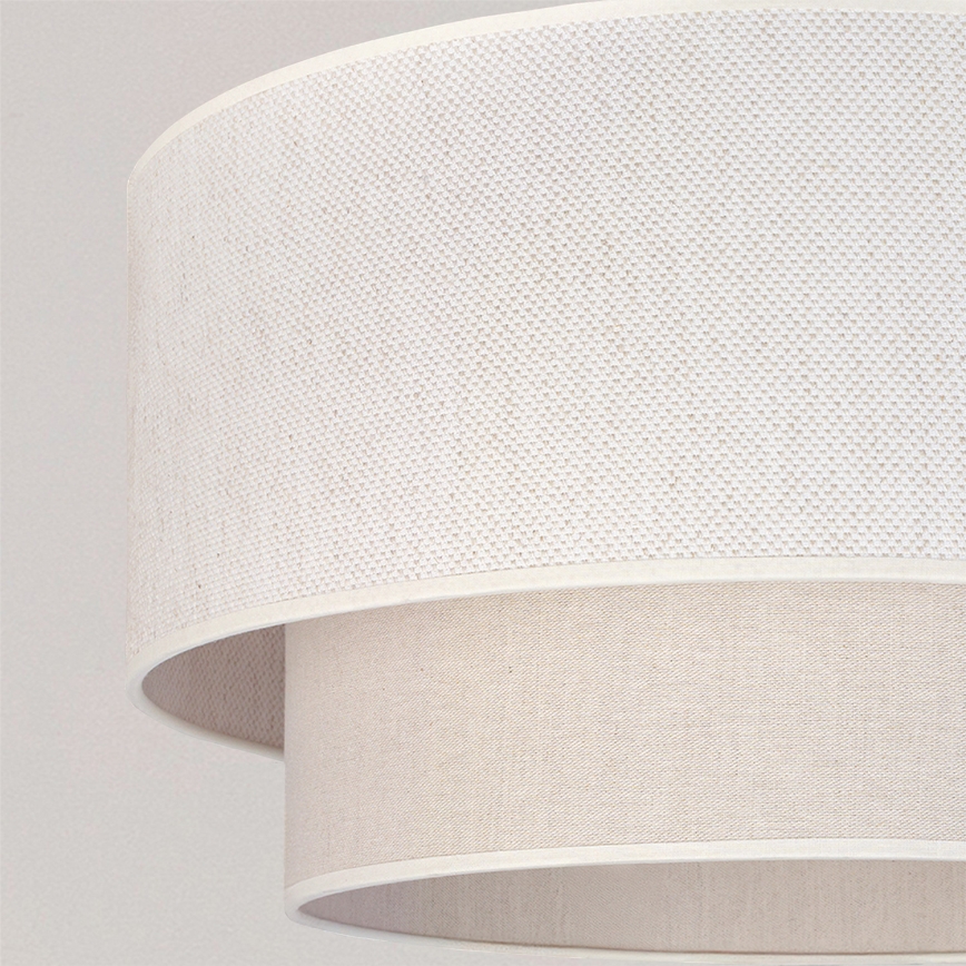 Brilagi - LED luster na sajli BOHO ECO 1xE27/10W/230V Ø 40 cm kremasta