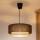 Brilagi - LED luster na sajli BOHO ECO 1xE27/10W/230V Ø 40 cm smeđa/krem