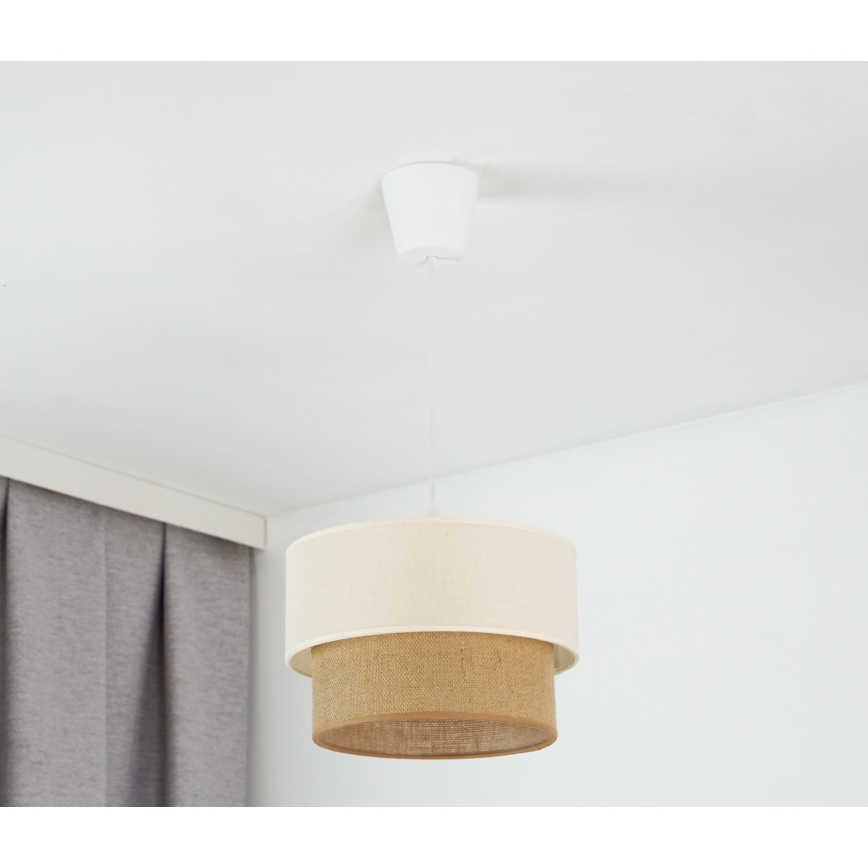 Brilagi - LED Luster na sajli BOHO STYLE 1xE27/15W/230V pr. 25 cm