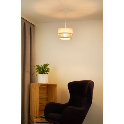 Brilagi - LED Luster na sajli BOHO STYLE 1xE27/15W/230V pr. 25 cm