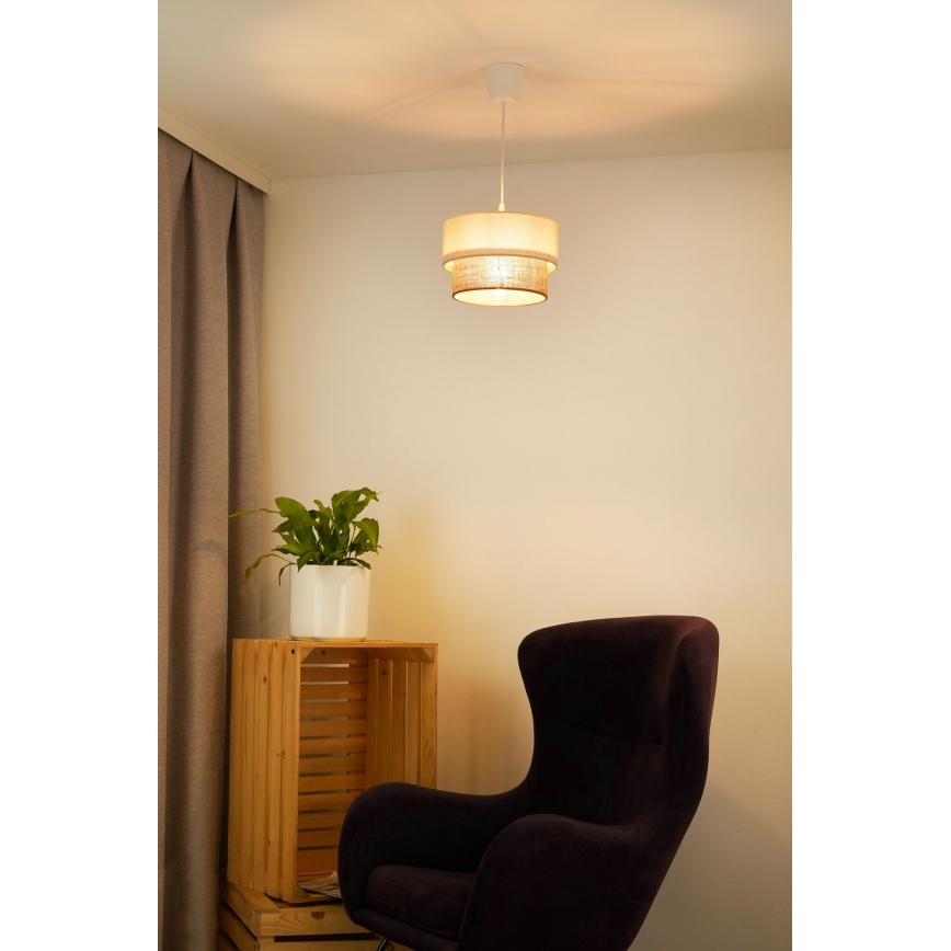 Brilagi - LED Luster na sajli BOHO STYLE 1xE27/15W/230V pr. 25 cm