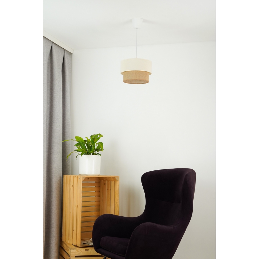 Brilagi - LED Luster na sajli BOHO STYLE 1xE27/15W/230V pr. 25 cm