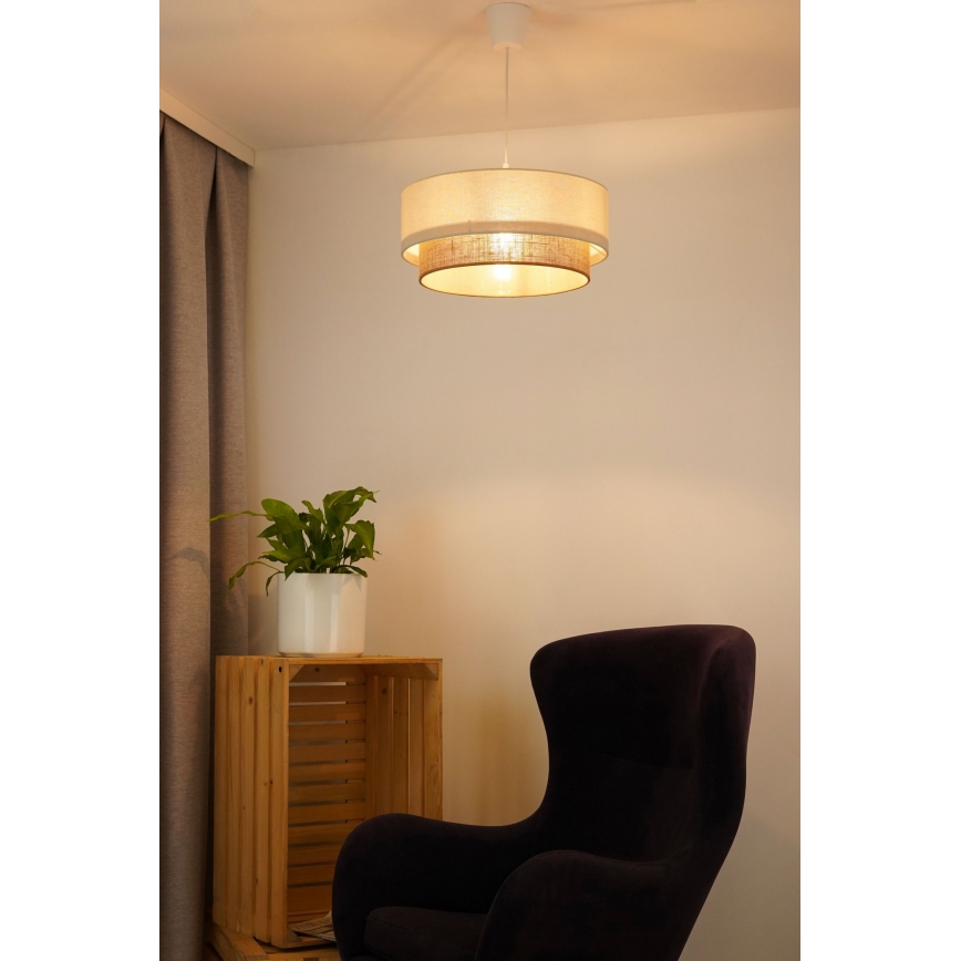 Brilagi - LED Luster na sajli BOHO STYLE 1xE27/15W/230V pr. 40 cm
