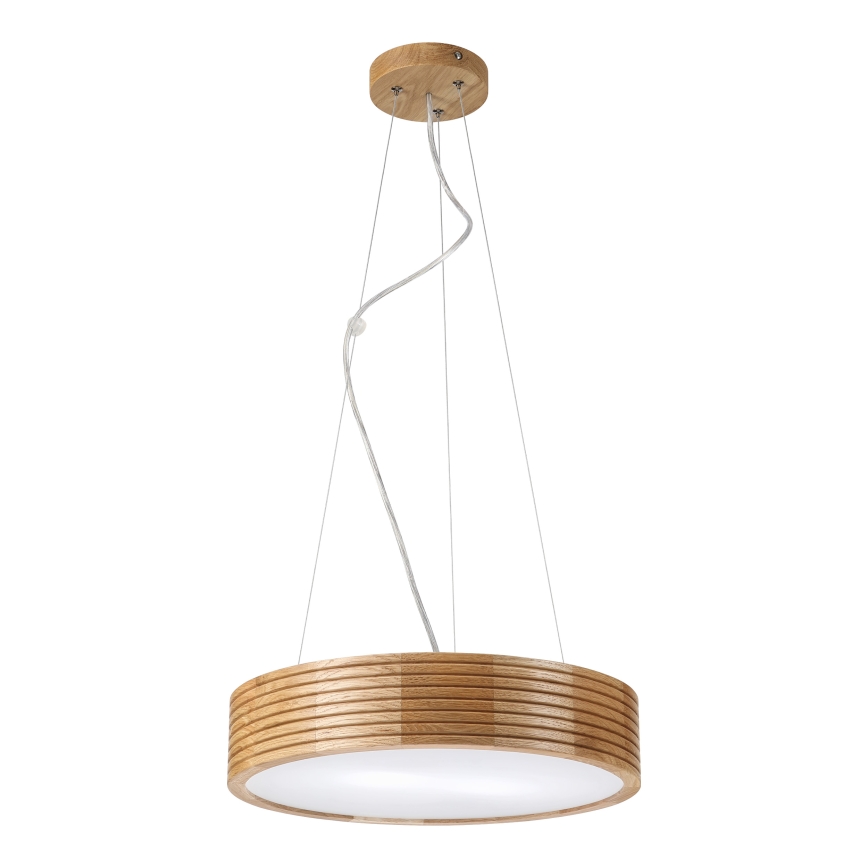 Brilagi - LED luster na sajli CARVALHO MODERN 2xE27/60W/230V hrast promjer 37,5 cm