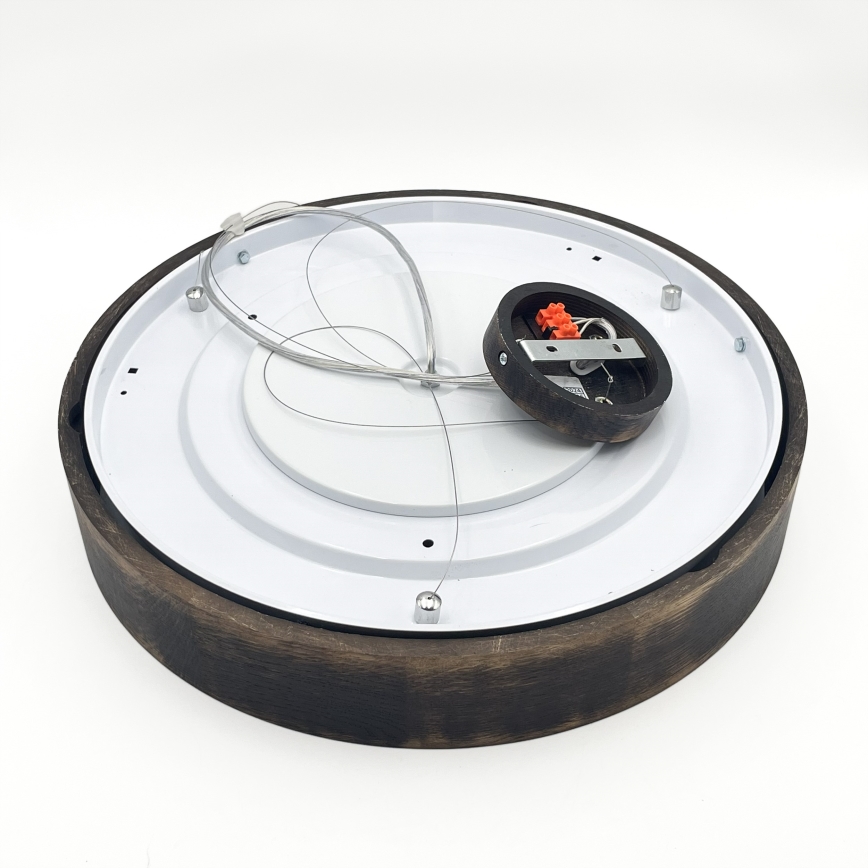 Brilagi - LED luster na sajli CARVALHO SMOKEY 3xE27/60W/230V hrast promjer 47,5 cm