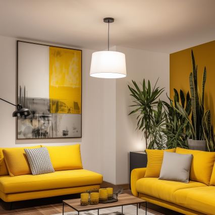 Brilagi - LED luster na sajli CERIA 1xE27/40W/230V pr. 45 cm bijela