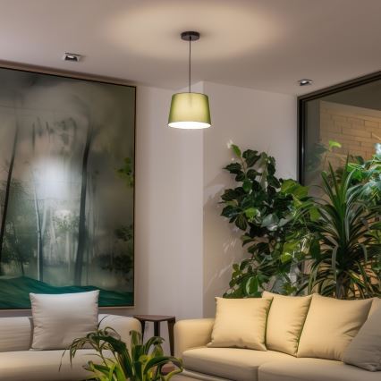 Brilagi - LED luster na sajli CERIA 1xE27/40W/230V promjer 30 cm u zelenoj boji