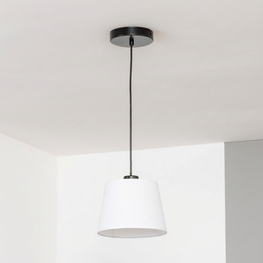 Brilagi - LED luster na sajli CERIA 1xE27/40W/230V Ø 20,5 cm bijela