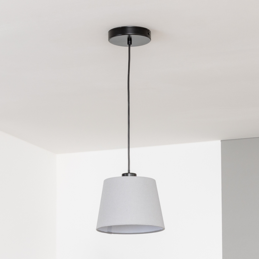 Brilagi - LED luster na sajli CERIA 1xE27/40W/230V Ø 20,5 cm siva