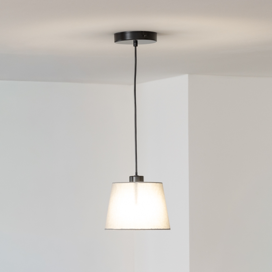 Brilagi - LED luster na sajli CERIA 1xE27/40W/230V Ø 20,5 cm siva