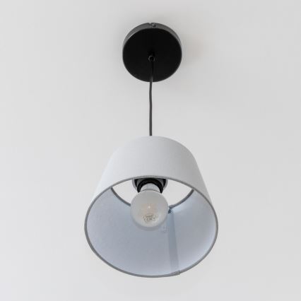 Brilagi - LED luster na sajli CERIA 1xE27/40W/230V Ø 20,5 cm siva