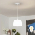 Brilagi - LED luster na sajli CERIA 1xE27/40W/230V Ø 25 cm bijela
