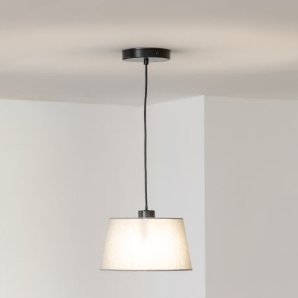 Brilagi - LED luster na sajli CERIA 1xE27/40W/230V Ø 25 cm siva