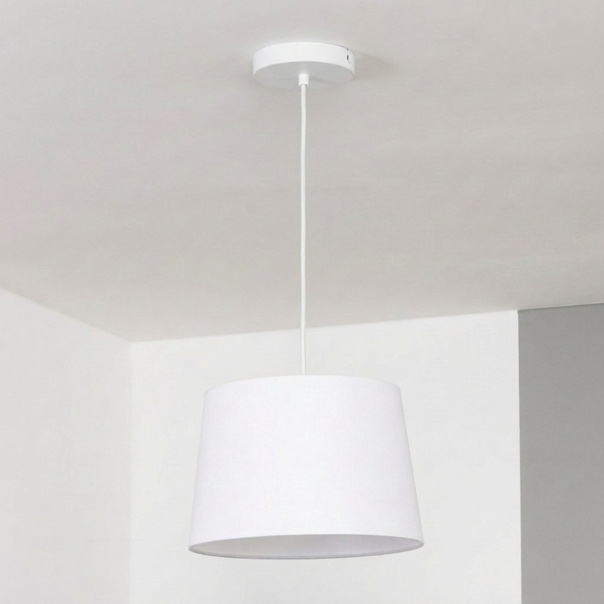 Brilagi - LED luster na sajli CERIA 1xE27/40W/230V Ø 30 cm bijela
