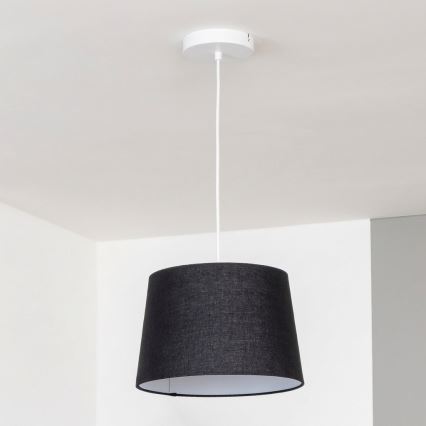 Brilagi - LED luster na sajli CERIA 1xE27/40W/230V Ø 30 cm crni
