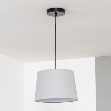 Brilagi - LED luster na sajli CERIA 1xE27/40W/230V Ø 30 cm siva