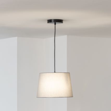 Brilagi - LED luster na sajli CERIA 1xE27/40W/230V Ø 30 cm siva