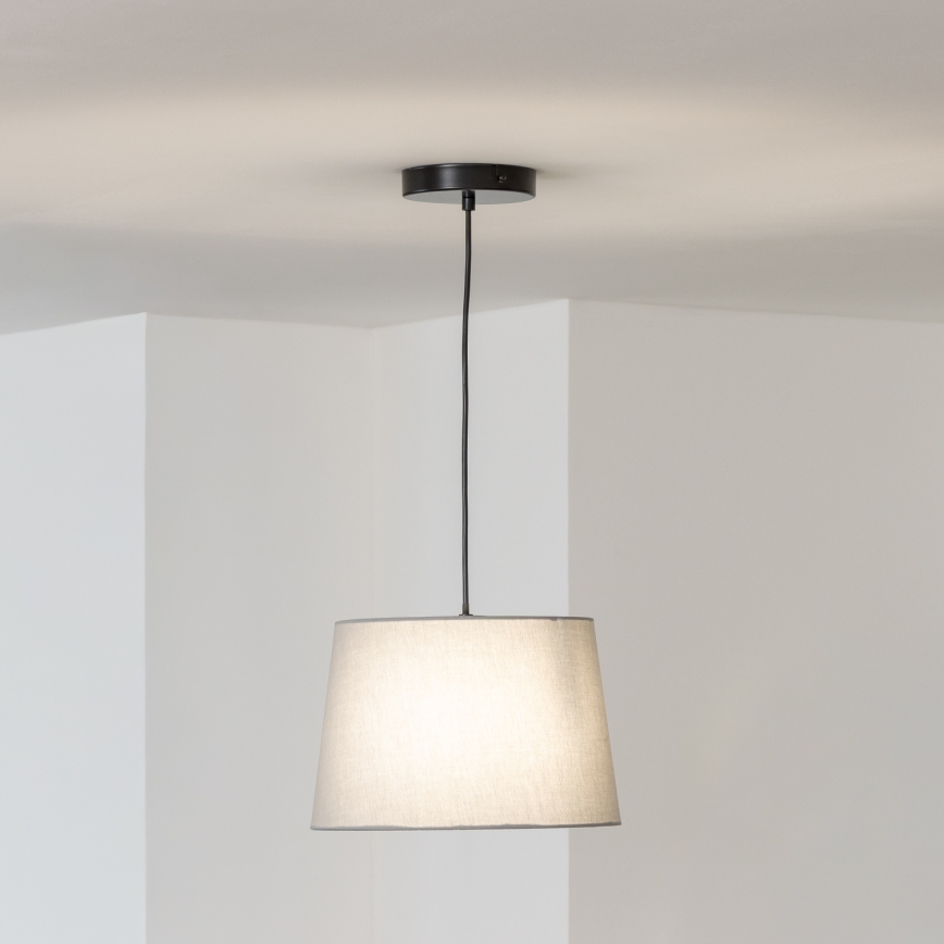 Brilagi - LED luster na sajli CERIA 1xE27/40W/230V Ø 30 cm siva