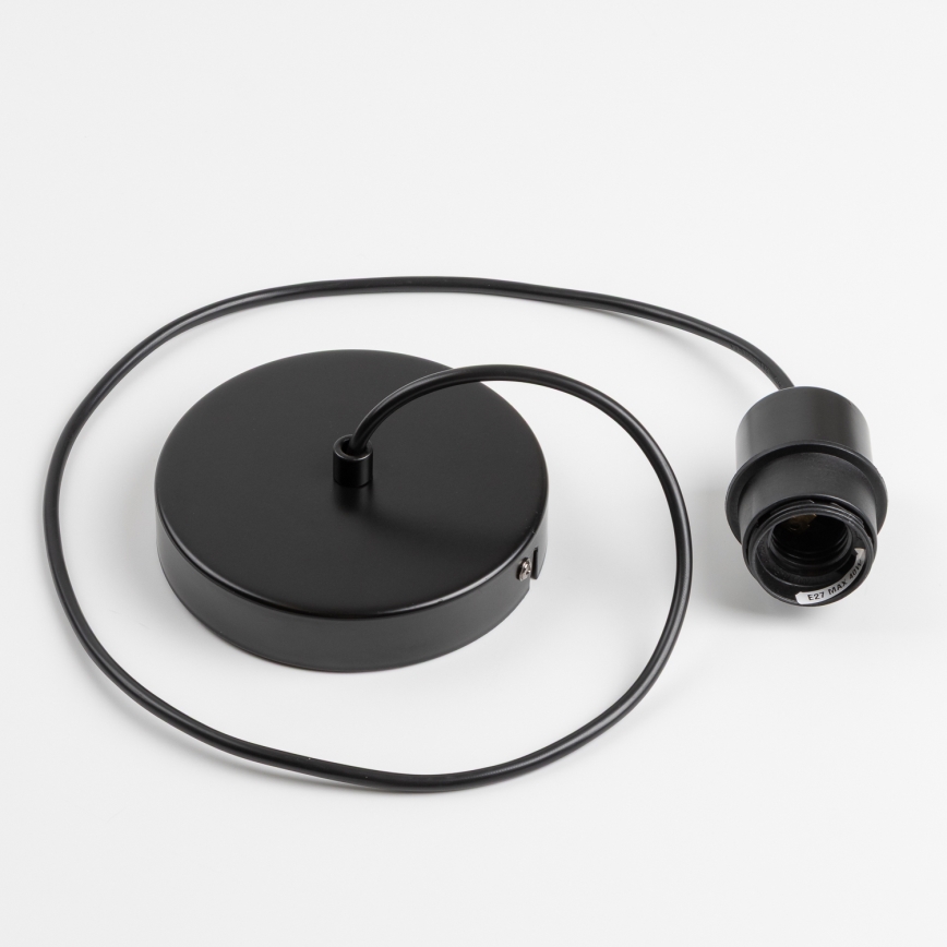 Brilagi - LED luster na sajli CERIA 1xE27/40W/230V Ø 30 cm siva