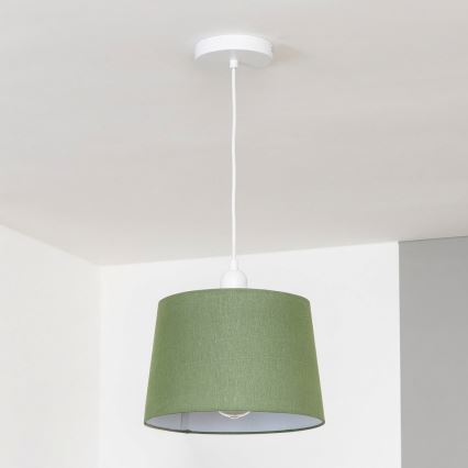 Brilagi - LED luster na sajli CERIA 1xE27/40W/230V Ø 30 cm, zelene boje