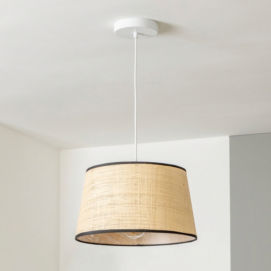 Brilagi - LED luster na sajli CERIA 1xE27/40W/230V Ø 35 cm bež