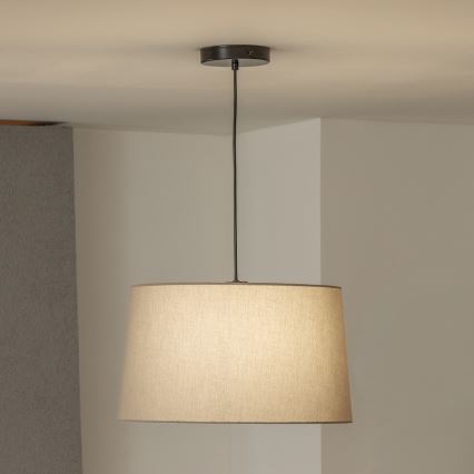 Brilagi - LED luster na sajli CERIA 1xE27/40W/230V Ø 45 cm bež