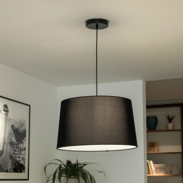 Brilagi - LED luster na sajli CERIA 1xE27/40W/230V Ø 45 cm crni