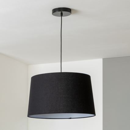 Brilagi - LED luster na sajli CERIA 1xE27/40W/230V Ø 45 cm crni