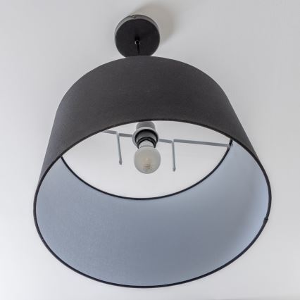 Brilagi - LED luster na sajli CERIA 1xE27/40W/230V Ø 45 cm crni