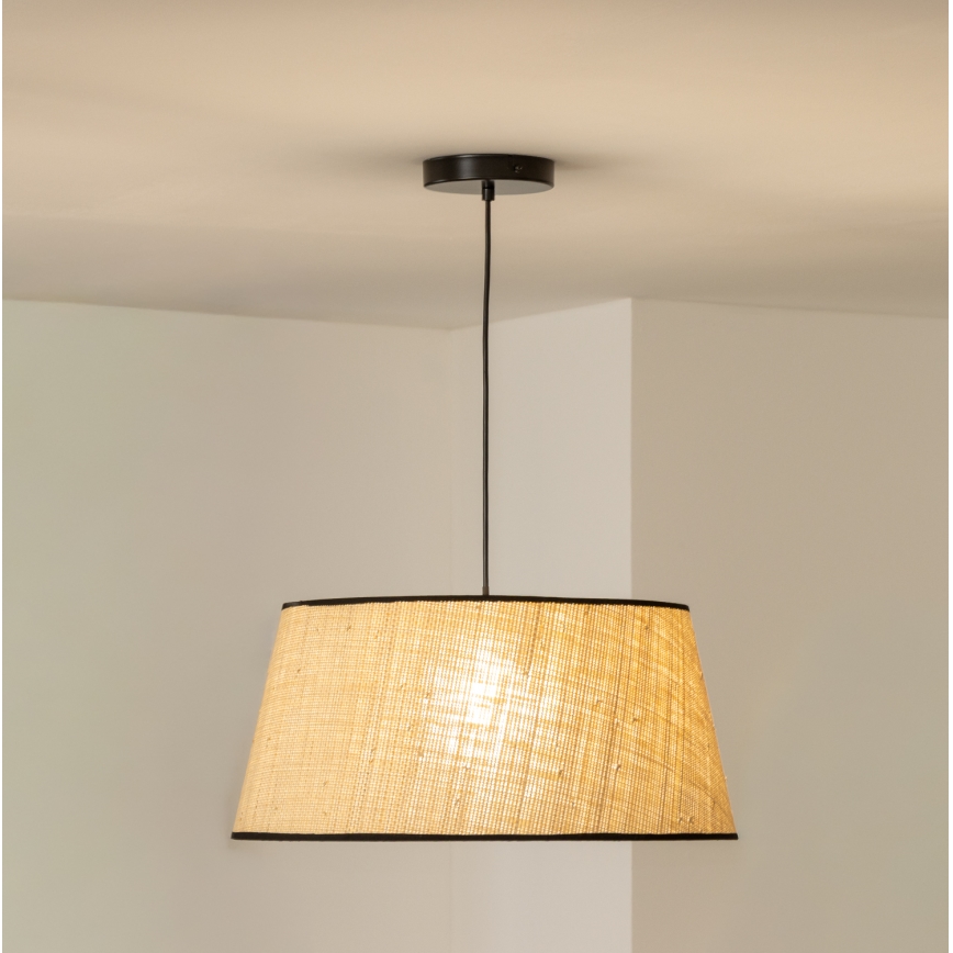 Brilagi - LED luster na sajli CERIA 1xE27/40W/230V Ø 50 cm bež