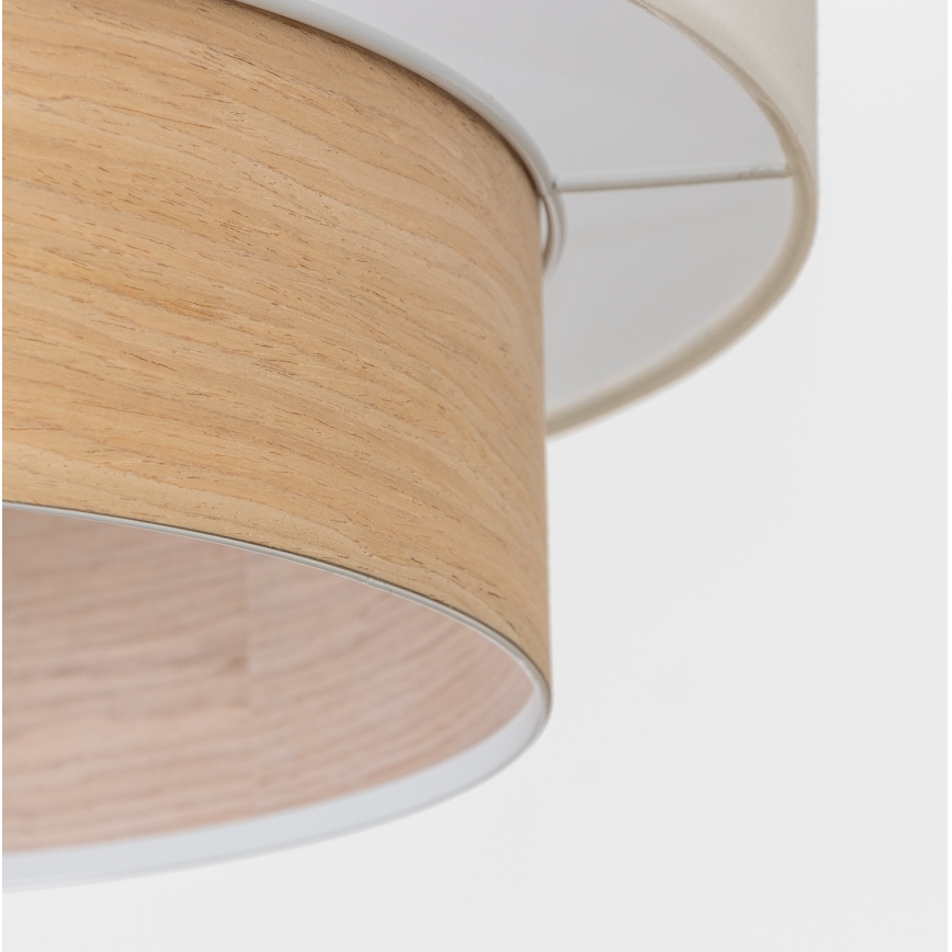 Brilagi - LED luster na sajli CERIA 1xE27/40W/230V Ø 50 cm bijela/bež