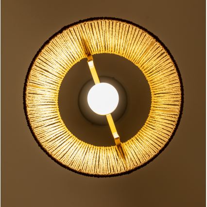 Brilagi - LED luster na sajli CERIA BOHO 1xE27/40W/230V promjer 28 cm smeđi