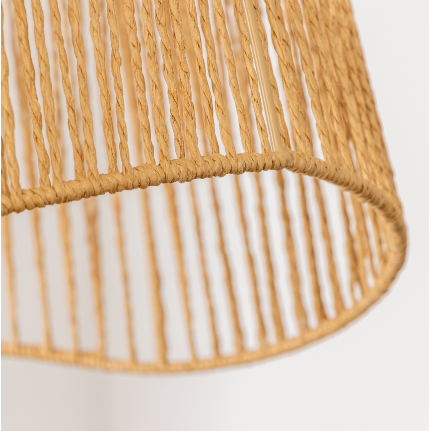 Brilagi - LED luster na sajli CERIA BOHO 1xE27/40W/230V, promjer 70 cm, smeđa