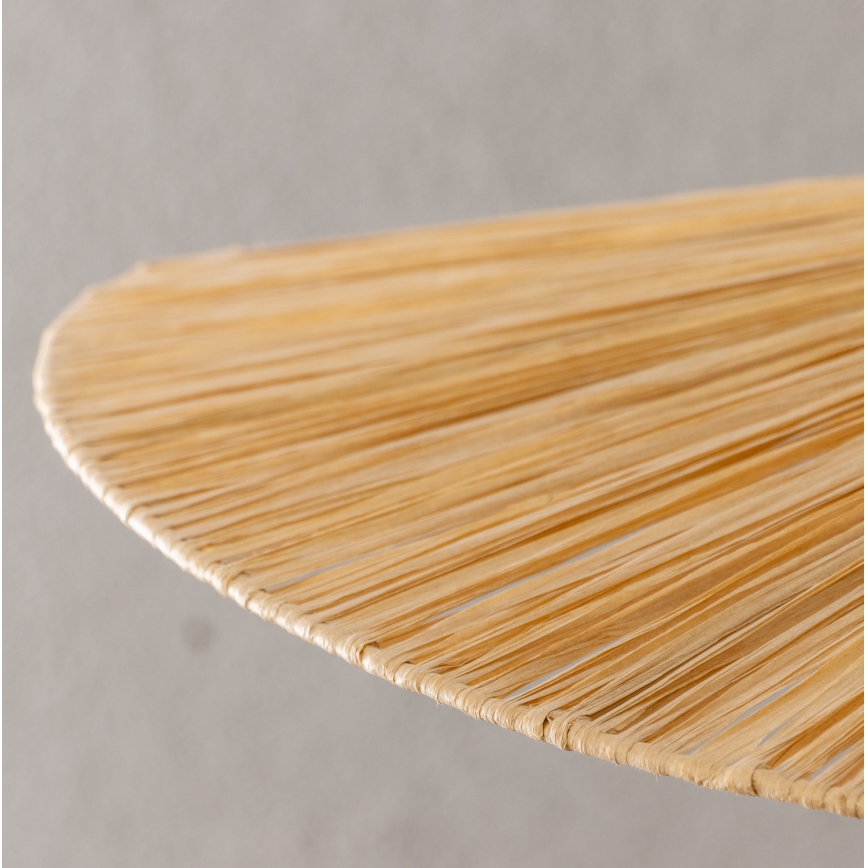 Brilagi - LED luster na sajli CERIA BOHO 1xE27/40W/230V, promjer 80 cm, rafija