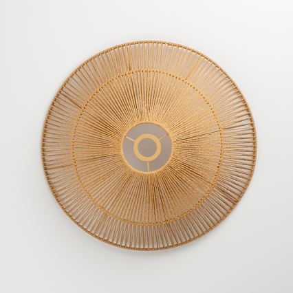 Brilagi - LED luster na sajli CERIA BOHO 1xE27/40W/230V Ø 50 cm smeđa